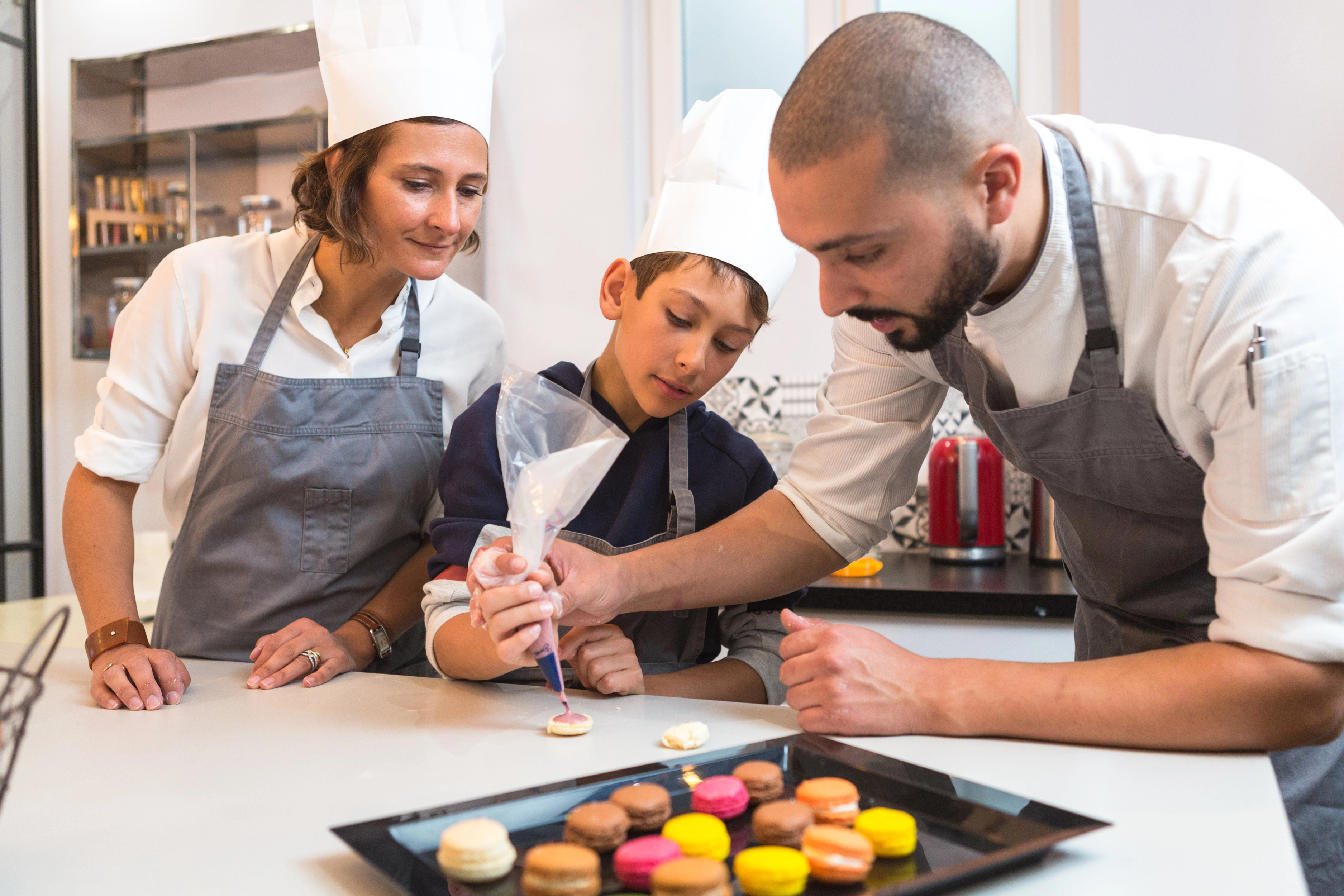 Making French Macarons