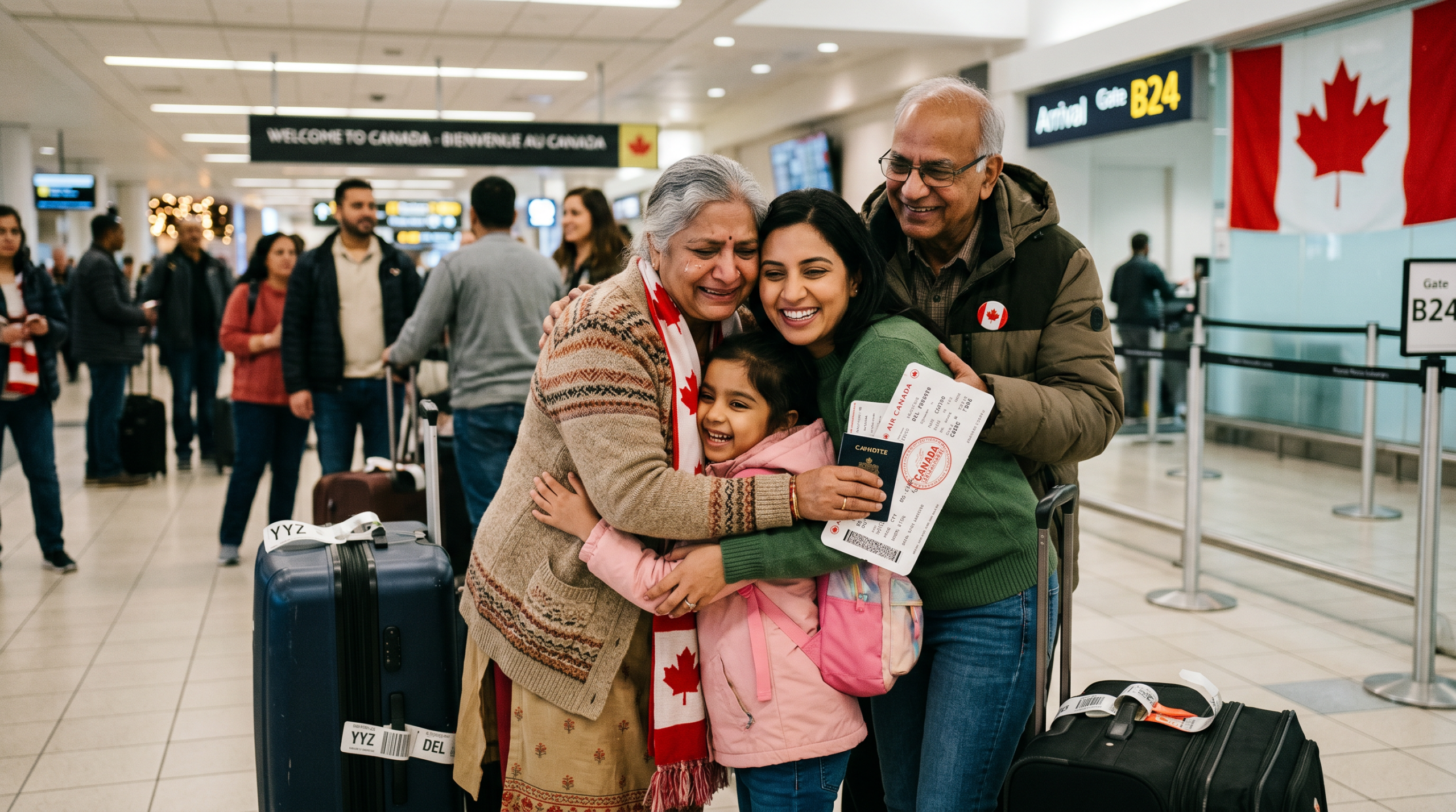 Helping Parents & Grandparents Travel Safely to Canada