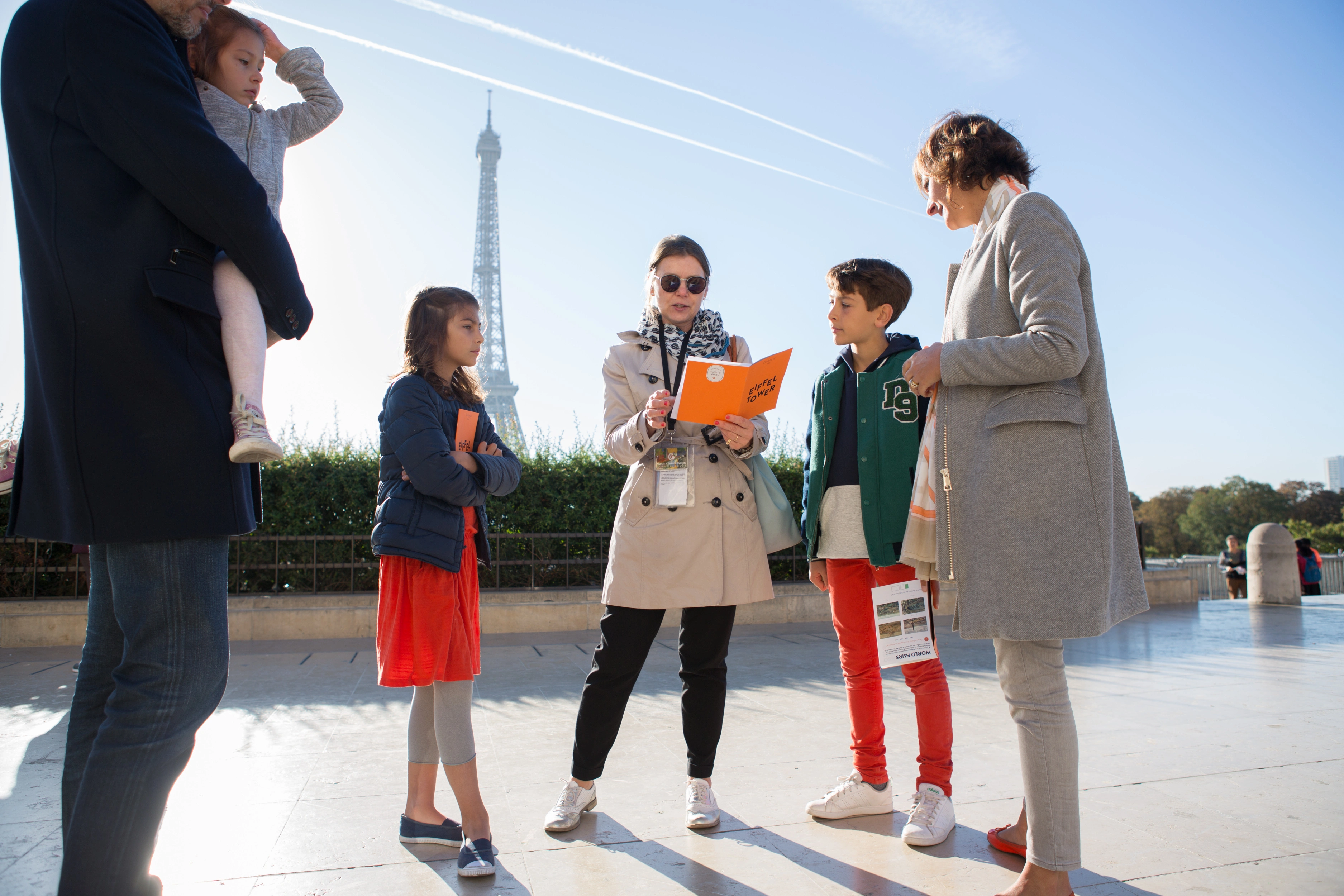 Going Up the Eiffel Tower