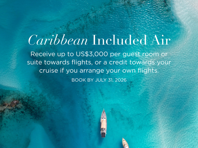 Crystal Caribbean Cruises with Air Savings Included