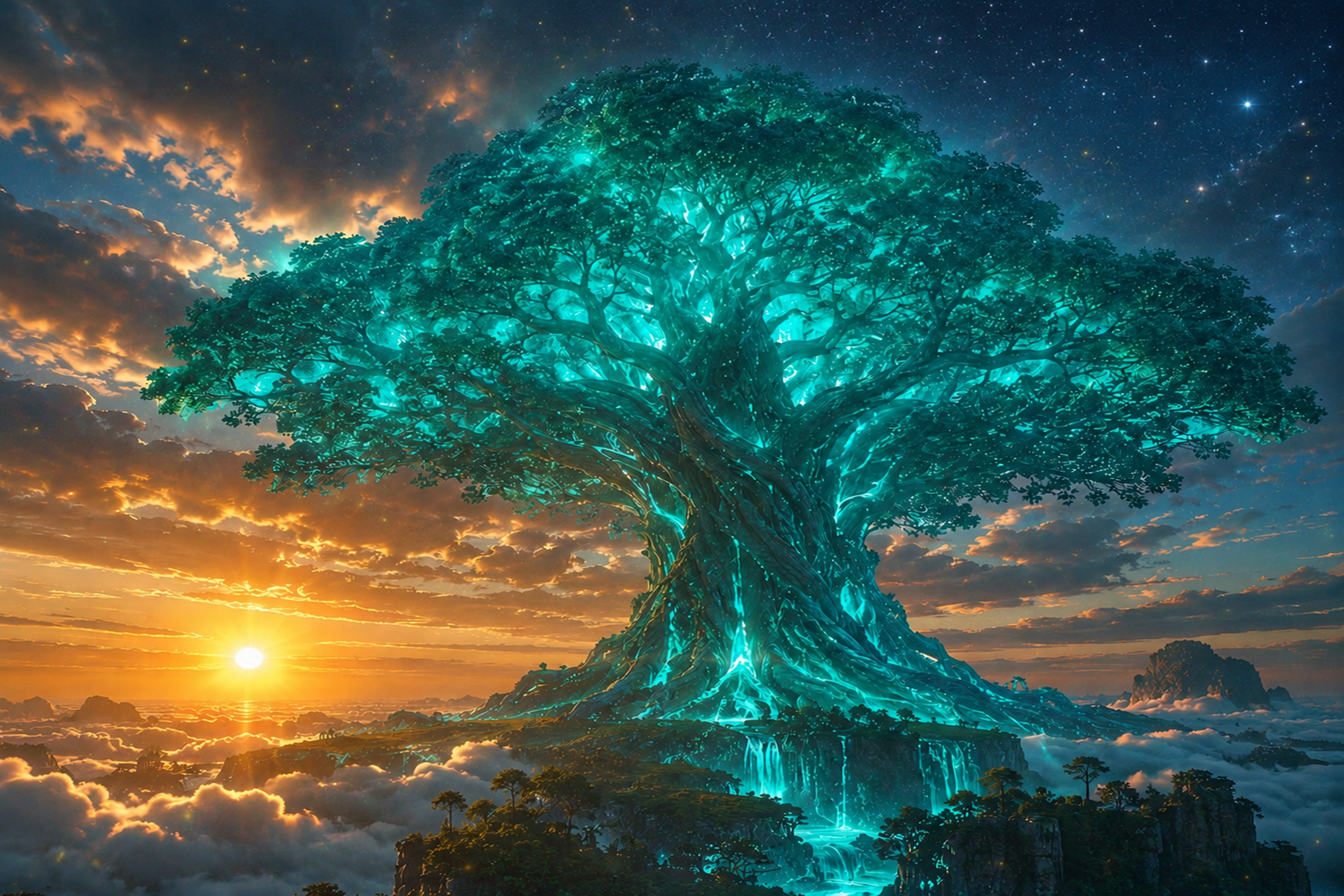 World Tree AI Fantasy