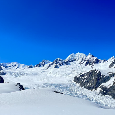 Franz Josef Glacier and Fox Glacier, New Zealand