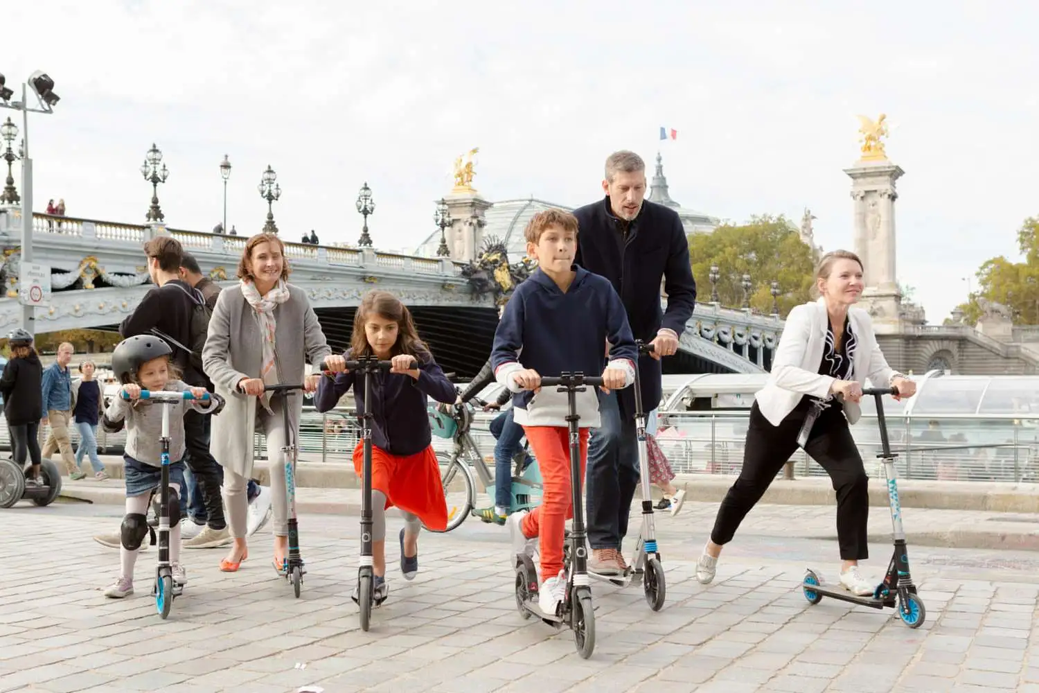 Riding Along the Seine River