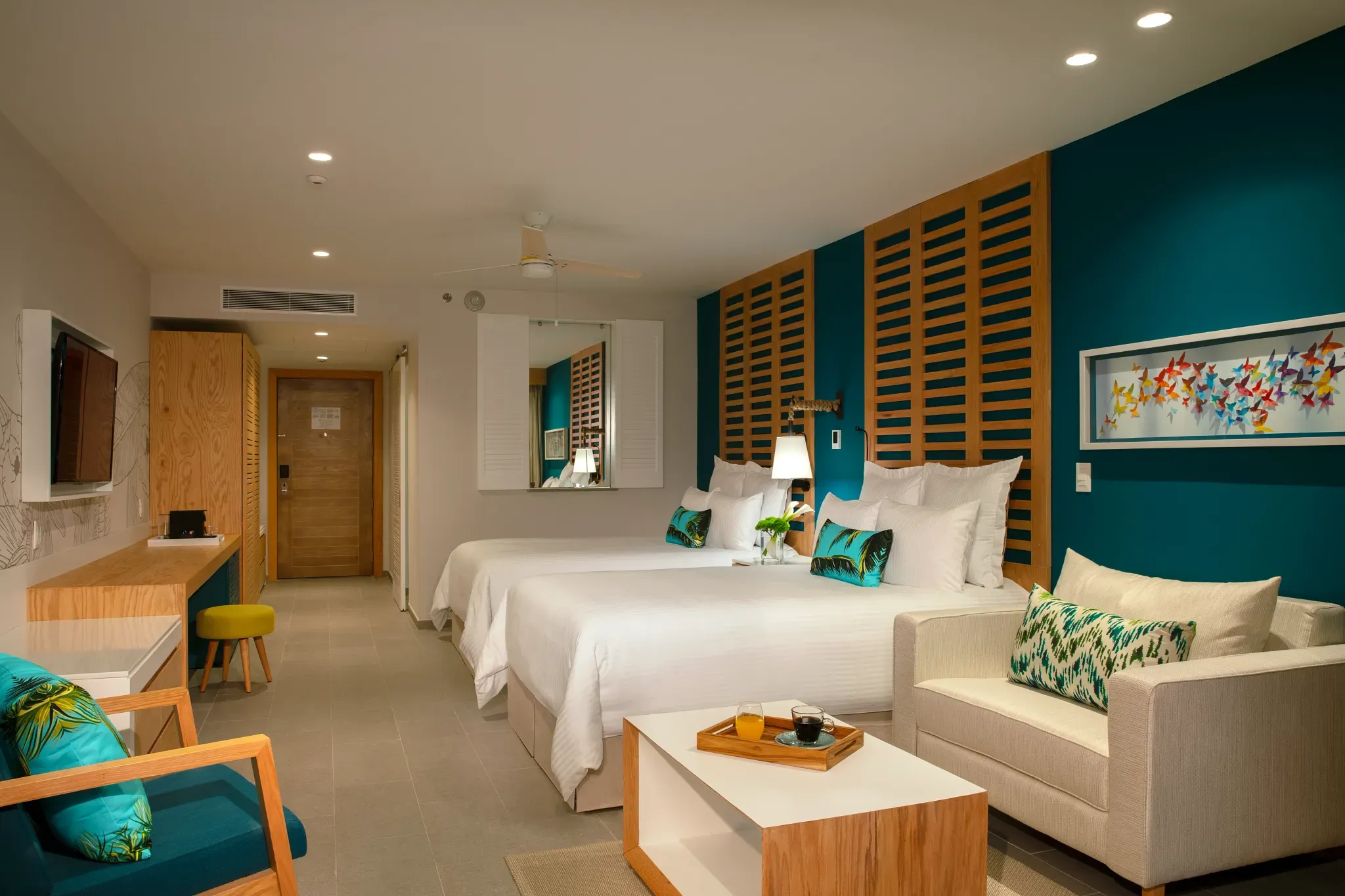 Junior Suite Tropical View 2 Double Beds