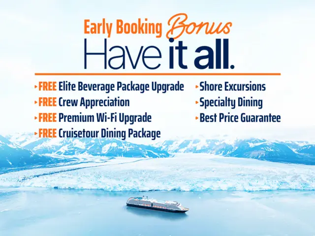Holland America Line Upgrade your 2027 Alaska adventure $2000 in value