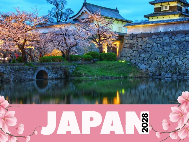Japan 2028 - 14 Nights - 13 Cities