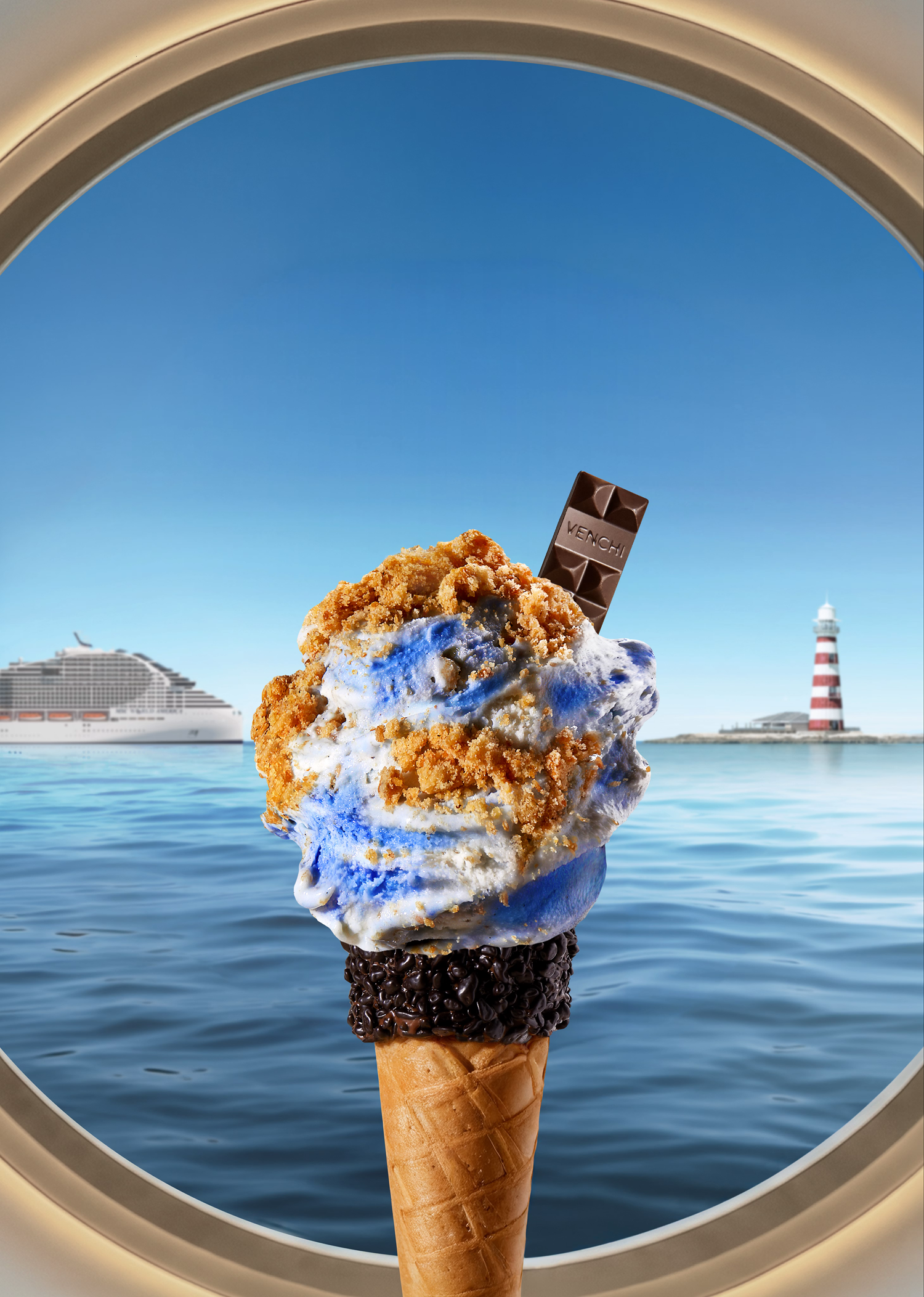 One New Ship. Forty Ways to Tempt Your Taste Buds.