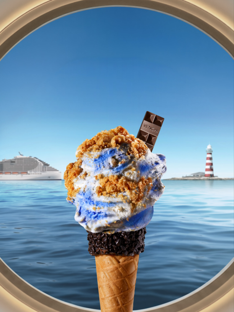 One New Ship. Forty Ways to Tempt Your Taste Buds.