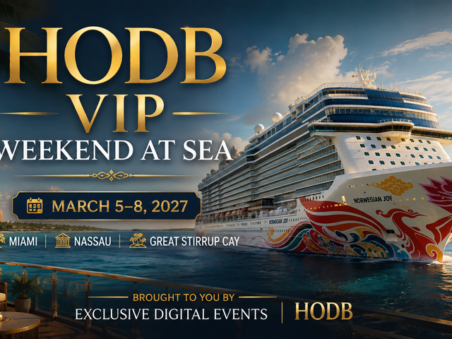 HODB VIP Weekend At Sea