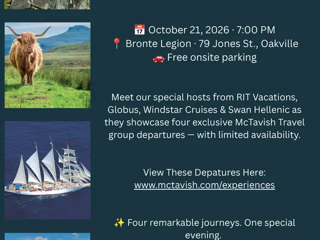 JOIN US FOR AN EVENING OF EXTRAORDINARY TRAVEL!