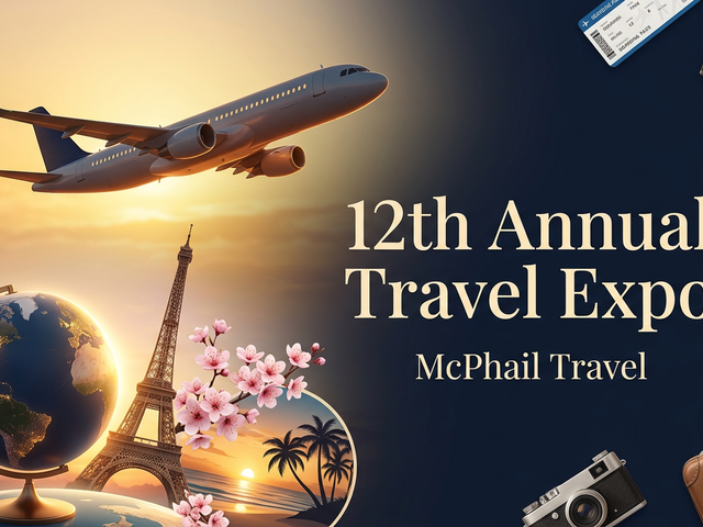 You Are Invited to McPhail Travel's 12th Annual Travel Expo