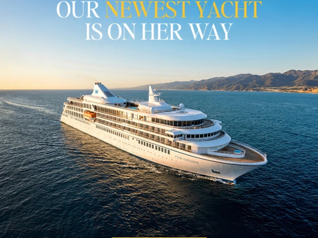 Windstar Cruise Star Explorer sailing her maiden voyage December 28 from Barcelona