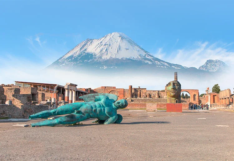 POMPEII + WINE BENEATH MOUNT VESUVIUS