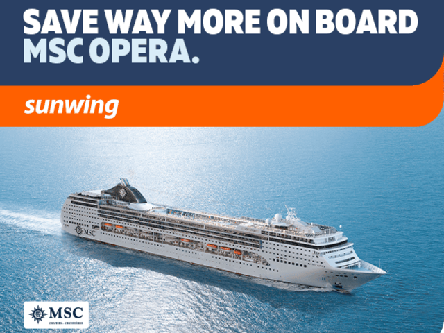 MSC Opera Holiday cruise savings save up to $780