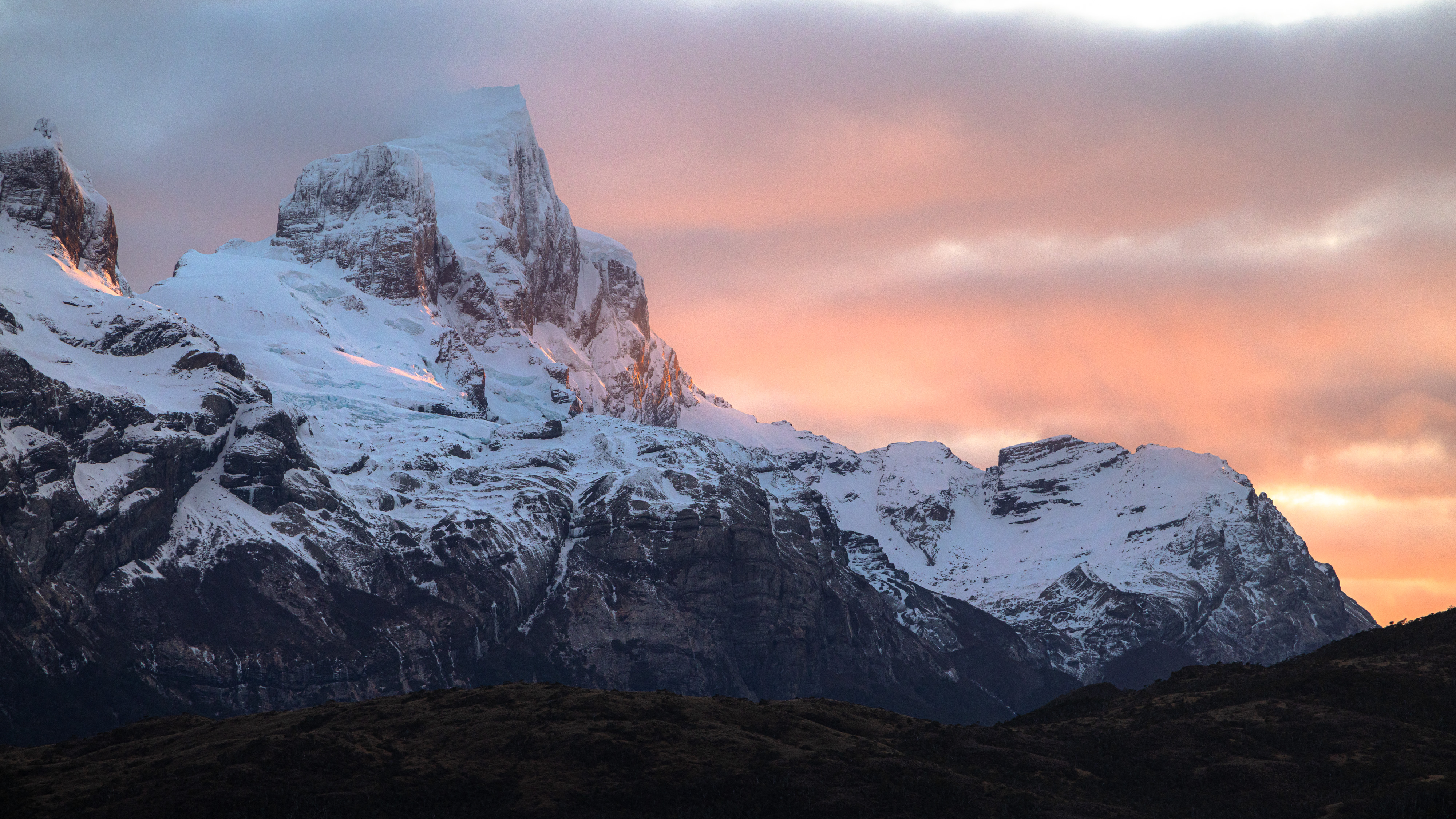 Patagonia Sunset - Chilean Fjords (Southwestern Chile)