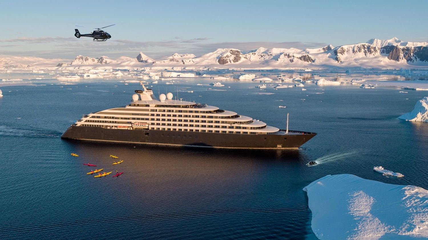 Discover the world in ultra-luxury onboard Scenic Discovery Yachts with savings from $1,000 per couple plus included airfare.