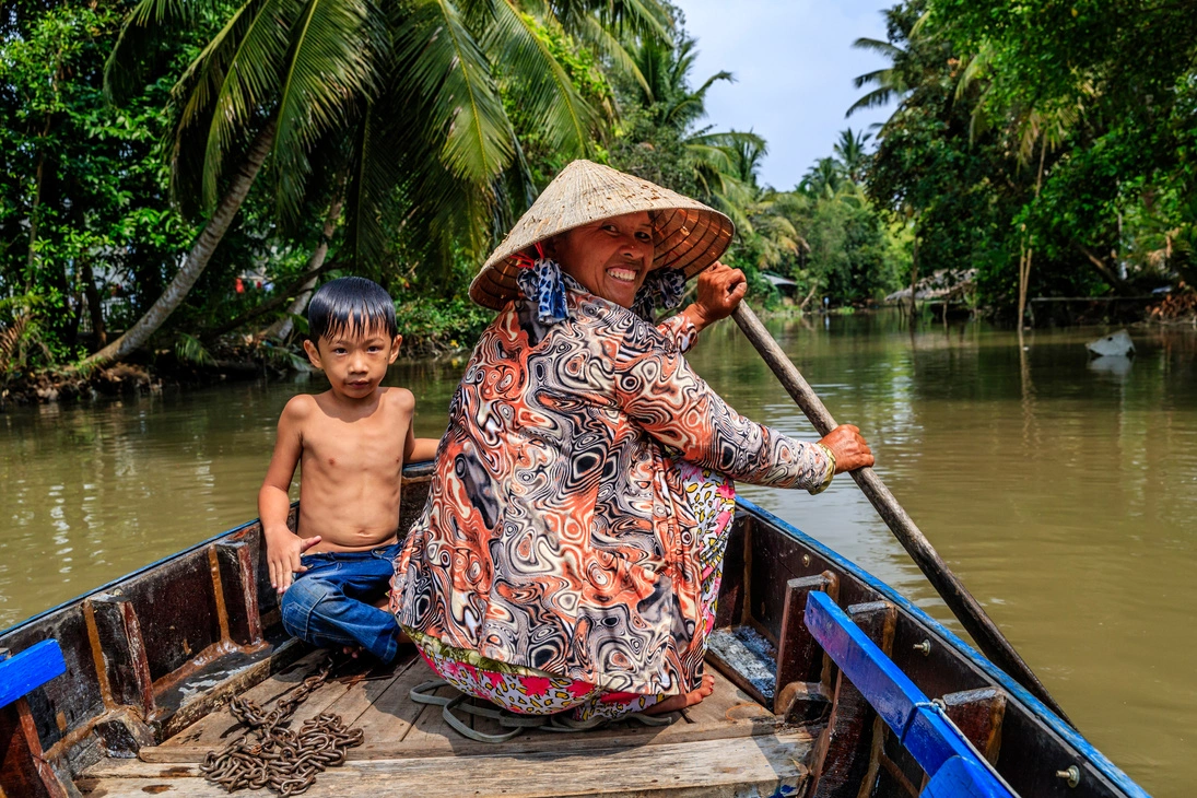 March 14 - Sailing the Mekong Delta