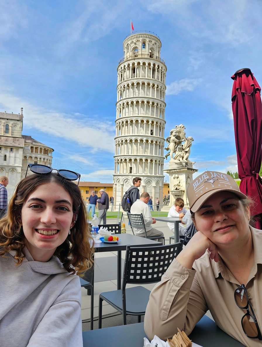 Days 5 &6: Daytrip to Pisa and Lucca & Day at Sea