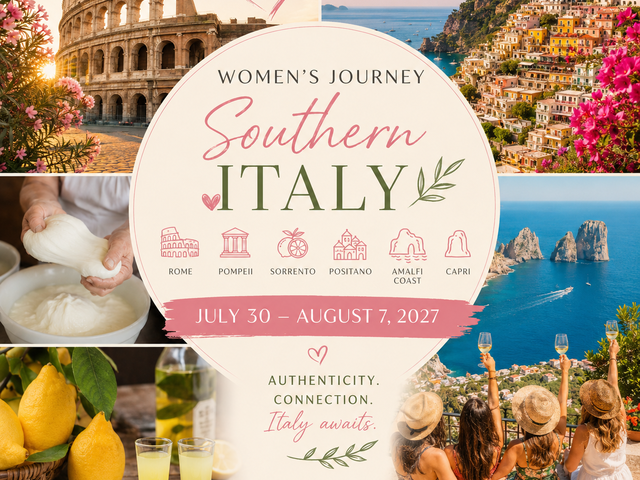 Solo Women Italy Tour August 2027