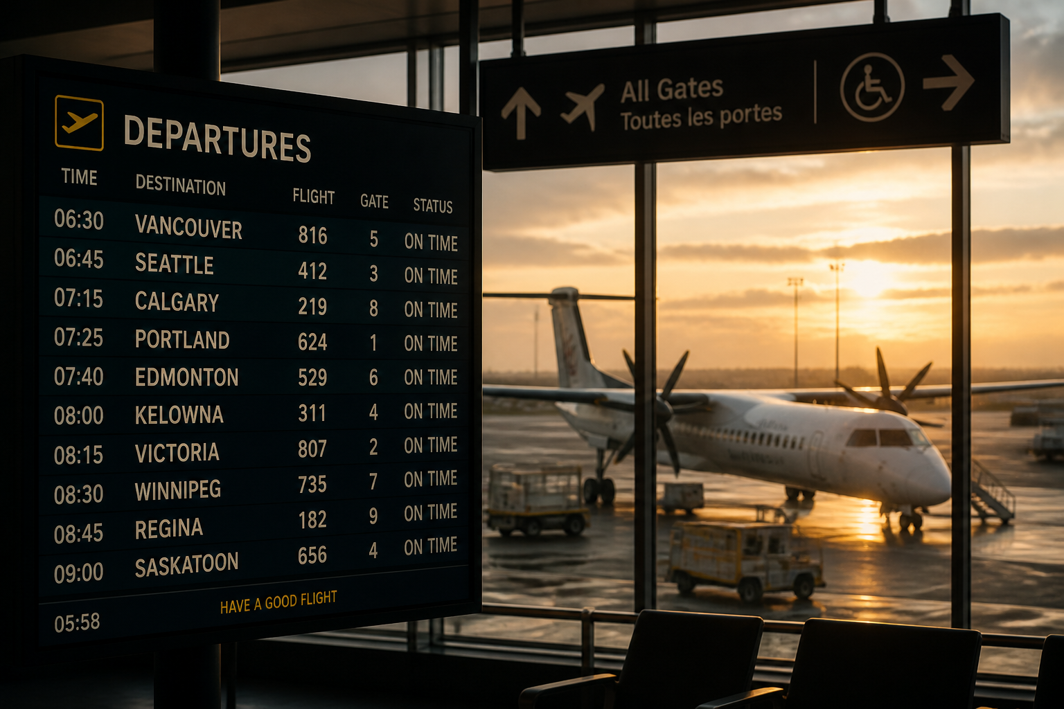 Alaska Cruise Flights YEG - SEA via YVR