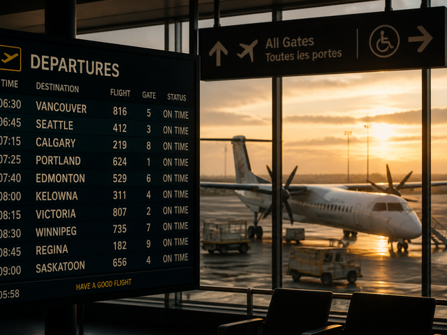 Alaska Cruise Flights YEG - SEA via YVR