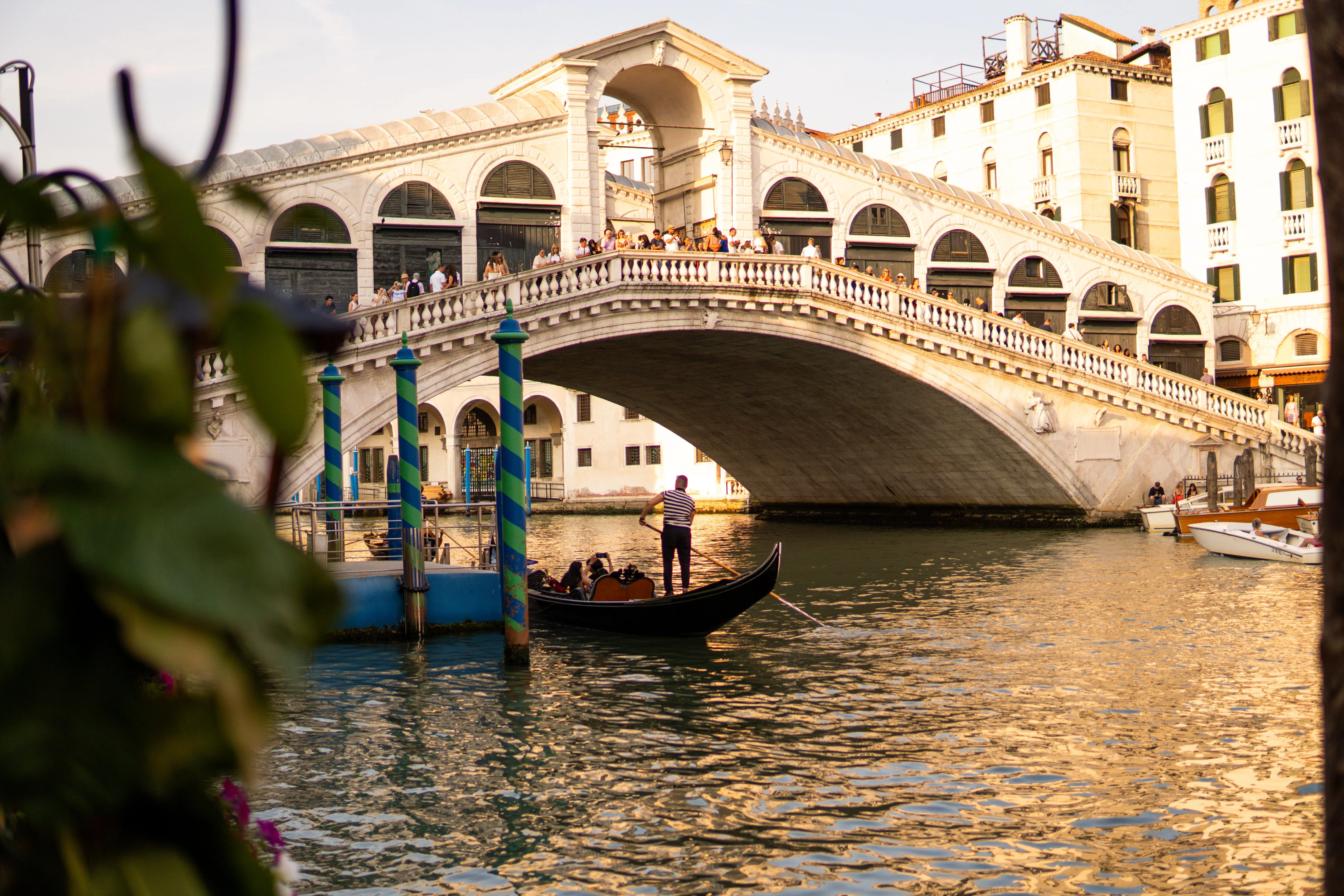 Venice’s Grand Canal and Rialto Bridge