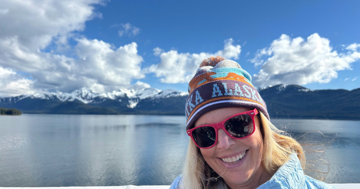 Lesley Bogardis Kayaked to a Glacier in Alaska