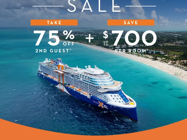 Biggest Sale of the Year: 75% Off Your Second Guest + Up to $700 in Savings
