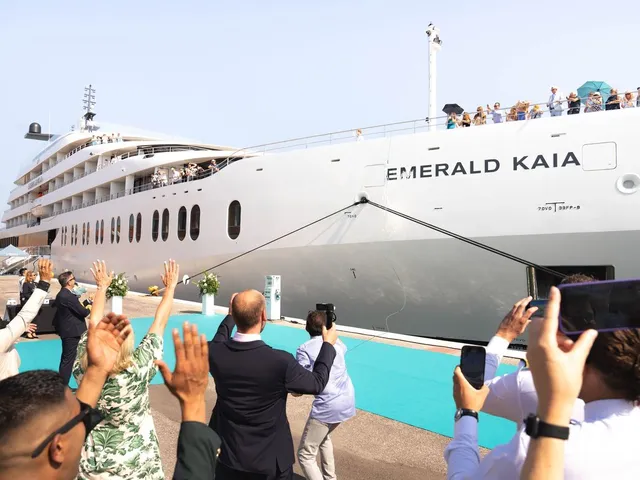 Emerald Cruises christens Emerald Kaia in Venice