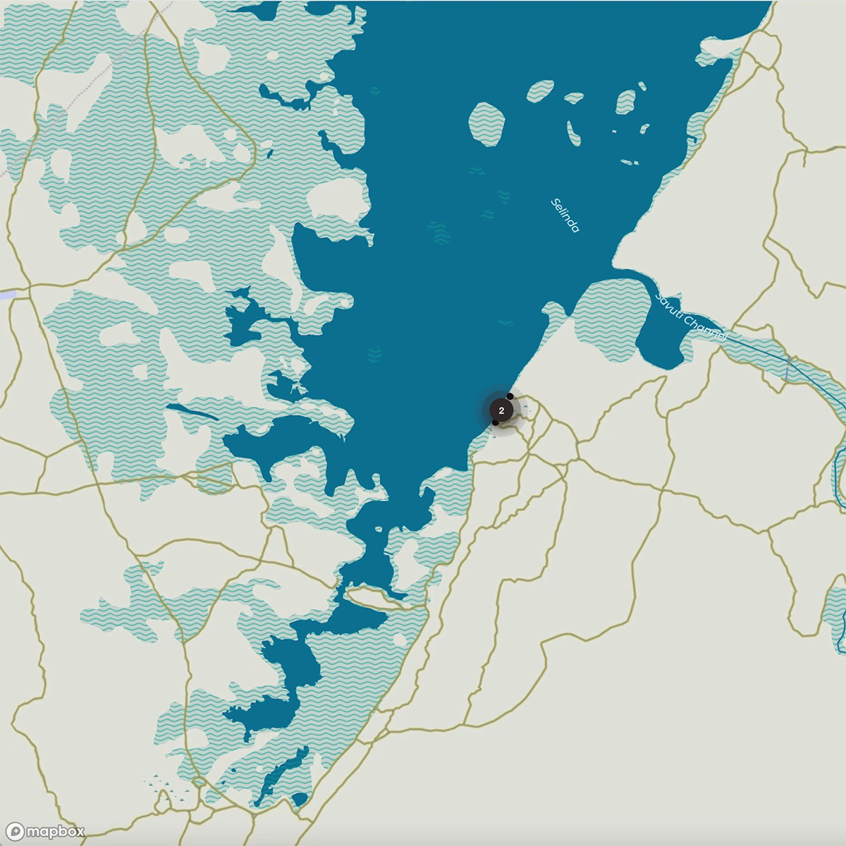 The Jahazi Suite at Mara Plains Map