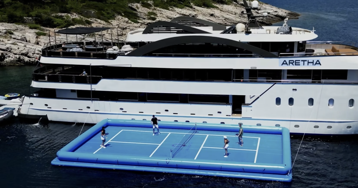 This Overwater Pickleball Court is Causing a ‘Racket’