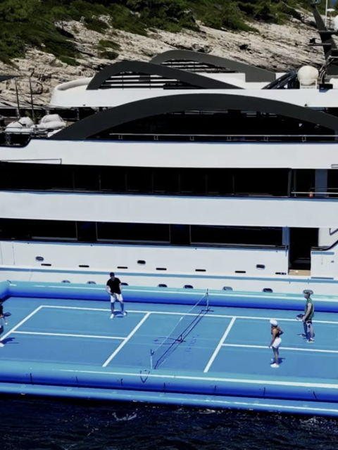 This Overwater Pickleball Court is Causing a ‘Racket’