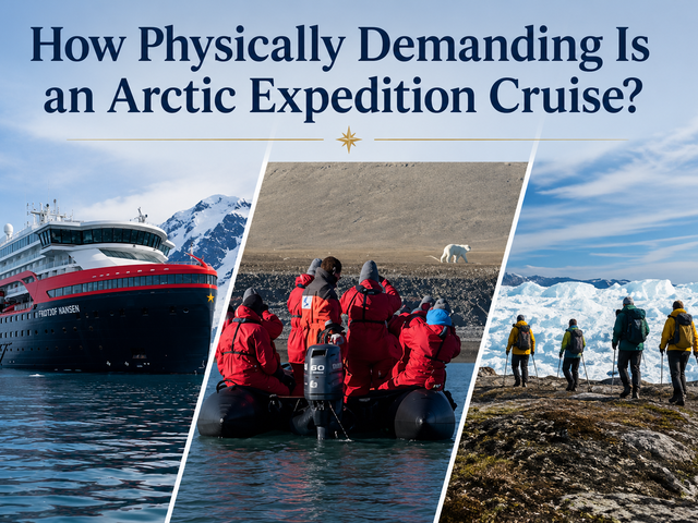 How Physically Demanding Is an Arctic Expedition Cruise? This article is