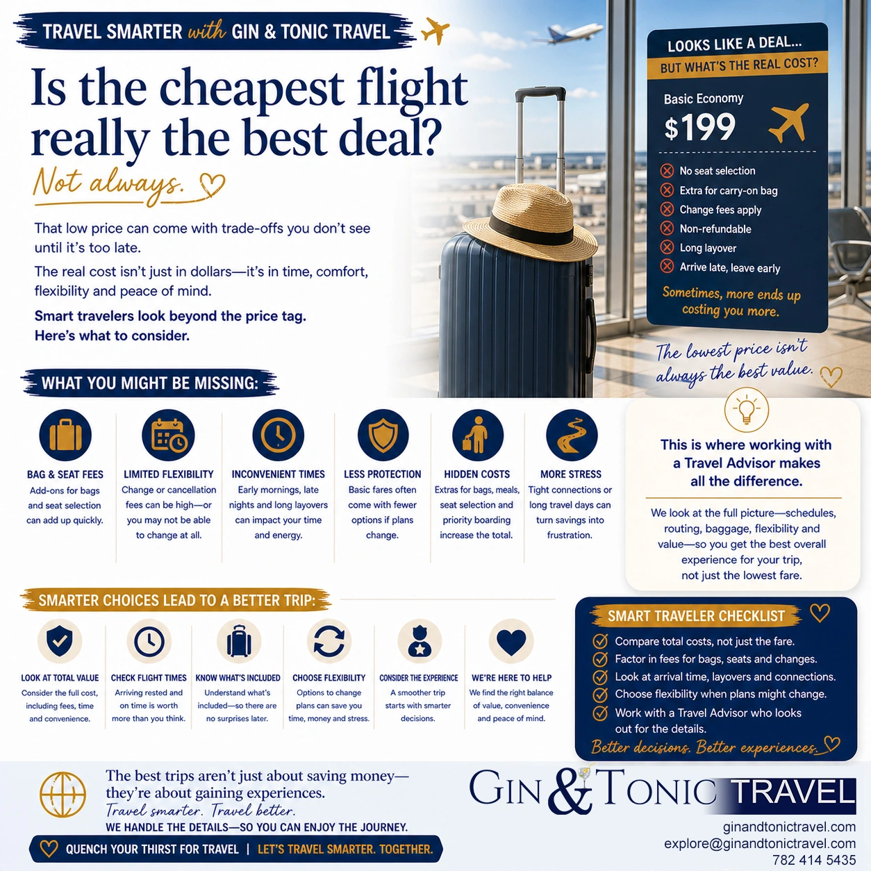 Travel Smarter Series: Cheap Airfare - deal or not?