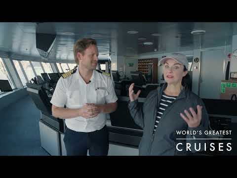 ON THE BRIDGE with the Captain of Seabourn Venture in the Arctic