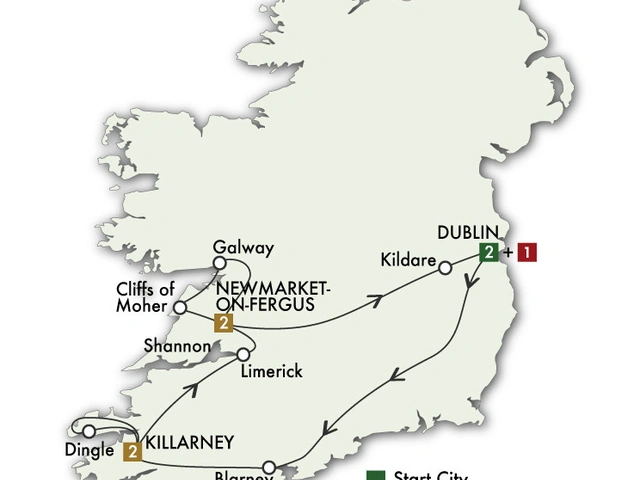 2022 Best of Ireland South Self-Drive (Tour A) - 8 Days/7 Nights