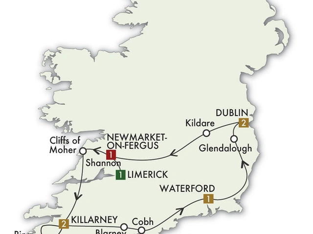 2022 Irish Heritage & Dromoland Castle Self-Drive - 8 Days/7 Nights