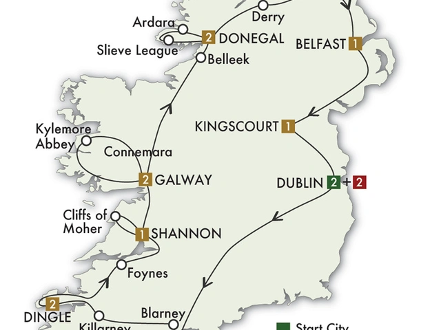 2022 Jewels of Ireland with Driver - 15 Days/14 Nights