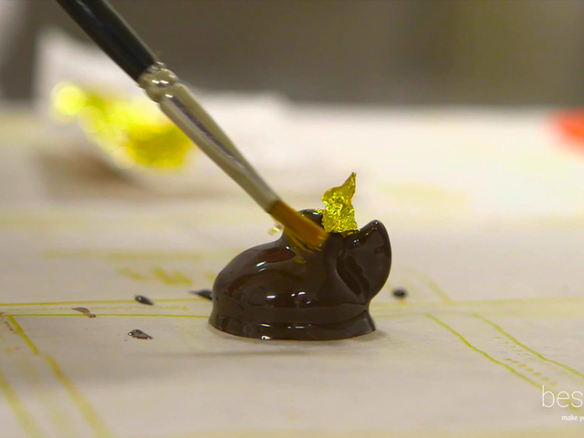 Hand-Made, Gold Chocolates