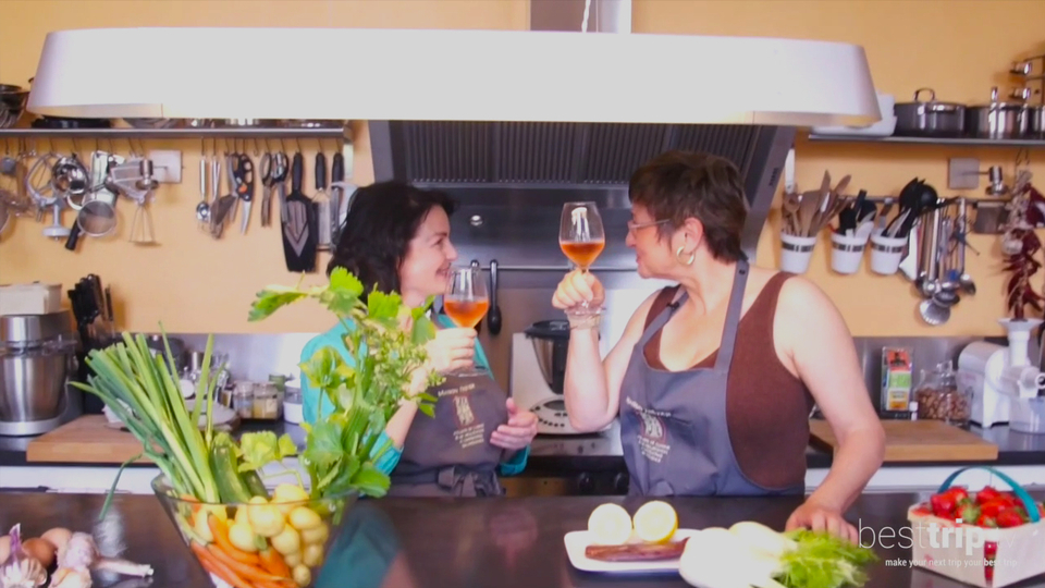 Making Aioli at Culinary School