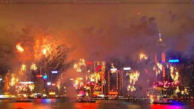 Video: Hong Kong's Chinese New Year Fireworks