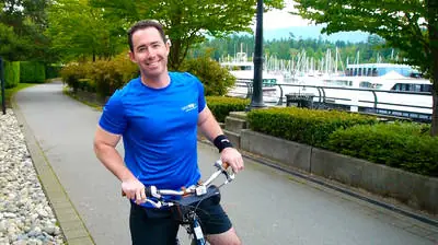 Outdoor Active Travel in Downtown Vancouver