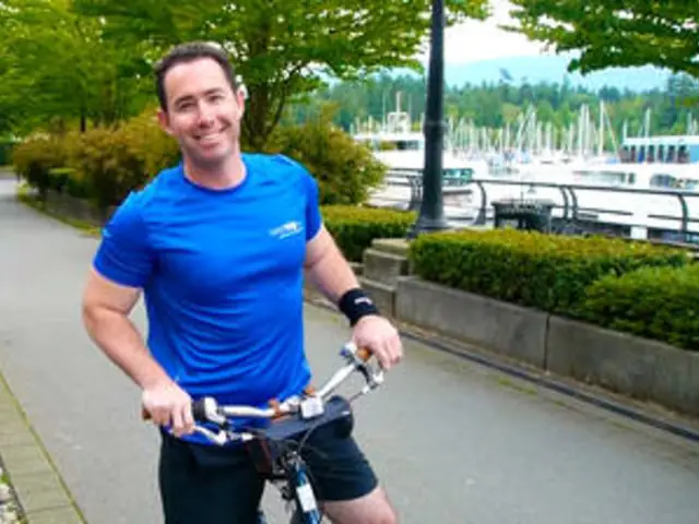 Outdoor Active Travel in Downtown Vancouver