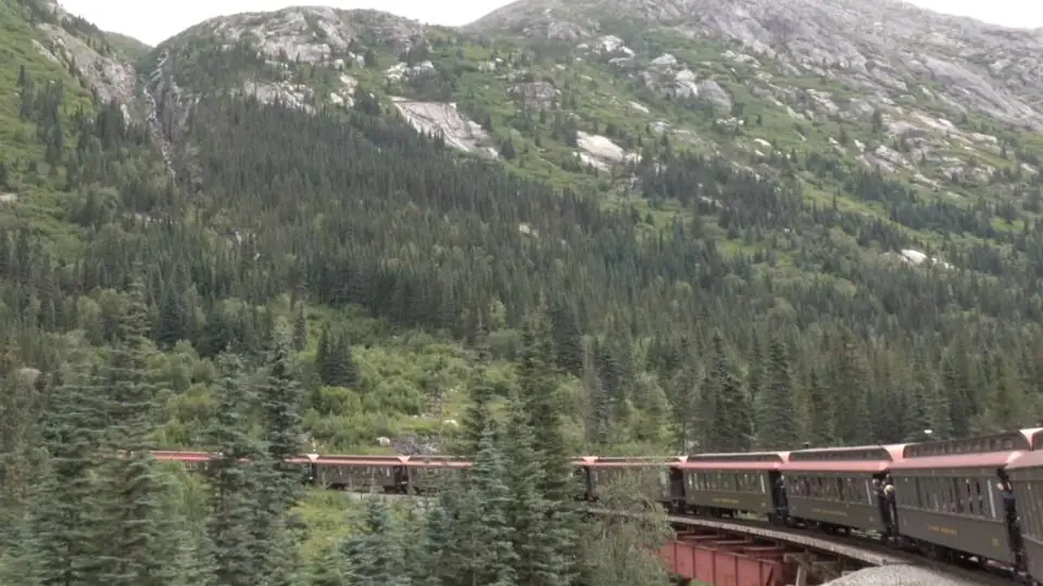 Video: Take the Scenic Train from Alaska to Canada's Yukon