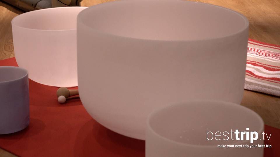 Taking a 'Sound Bath' at the Seabourn Spa