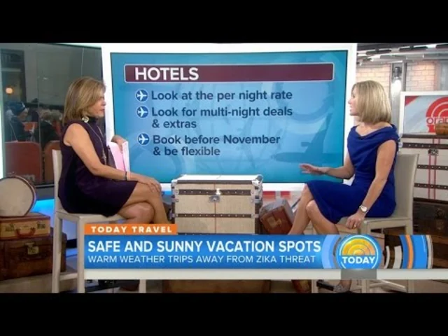 Sunny vacation spots