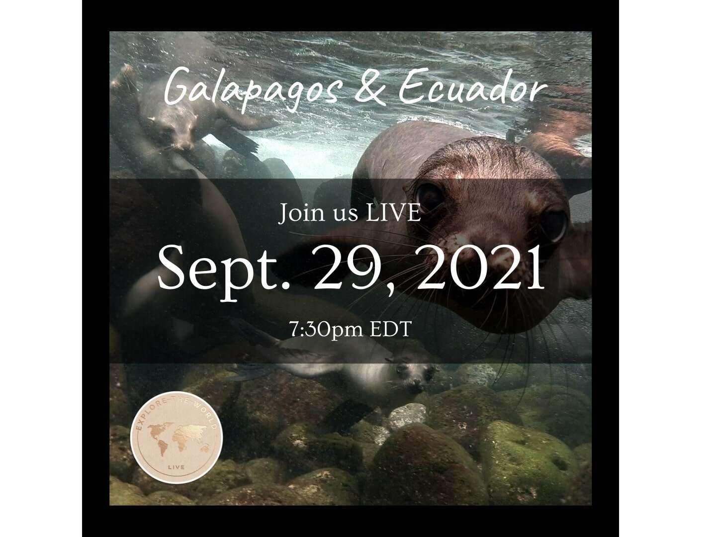 'Discover Galapagos & Ecuador' with G Adventures - Sep 29th, 7:30EDT
