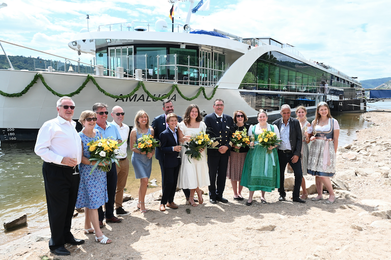 AmaWaterways' Newest Ship Christening Celebrates the Rhine and its Wine