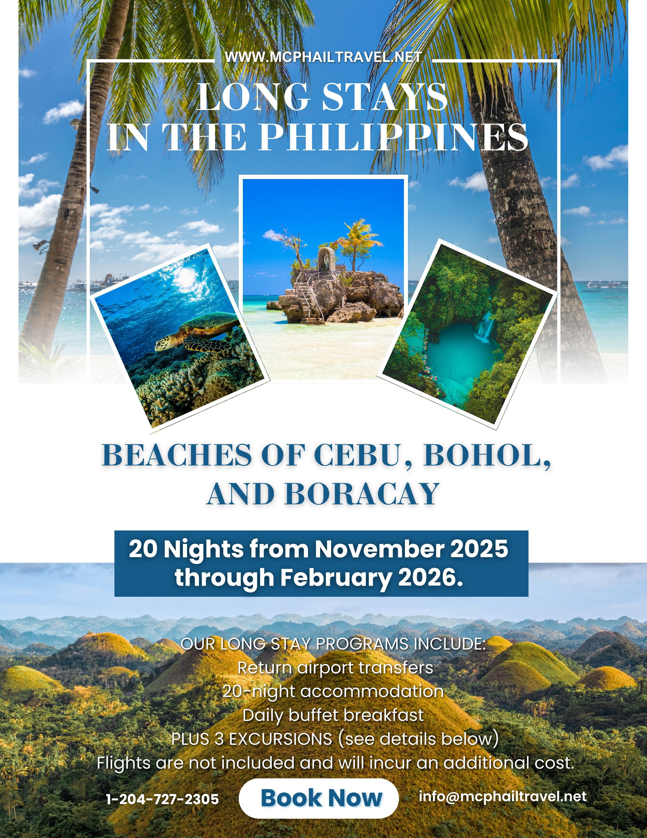 Beaches of Cebu, Bohol, and Boracay