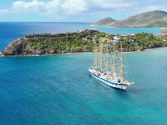 $600 Air Credit + 2 Shores Excursions on Star Clippers 11-night Voyages
